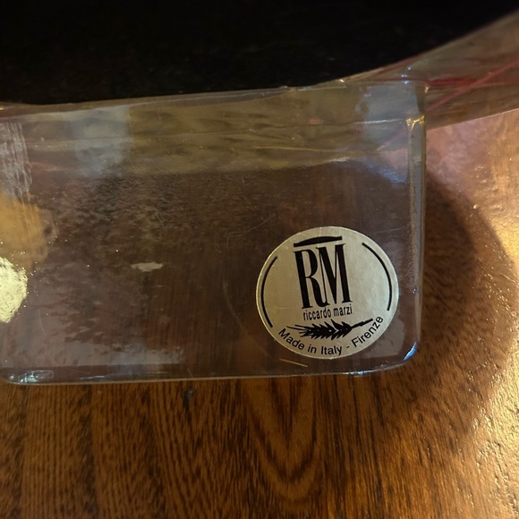 Vintage Riccardo Marzi Lucite Wheat Picture Frame - Picture 3 of 7